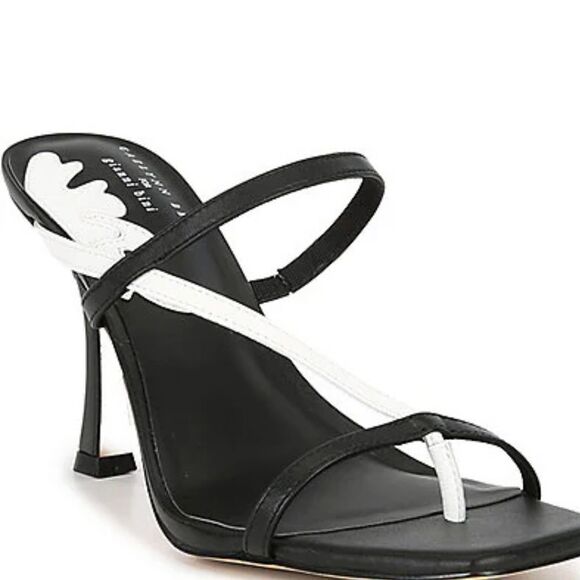 CAELYNN BELL x Gianni Bini colorblock sandal heels - Picture 1 of 5